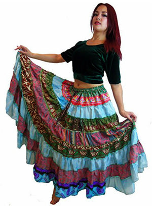 9m Hippie Spanish Skirts